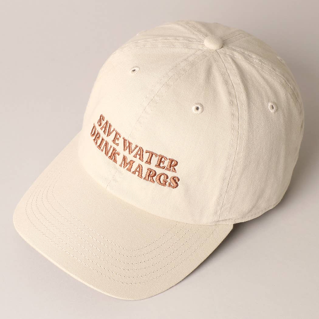 Save Water Drink Margs Baseball Cap