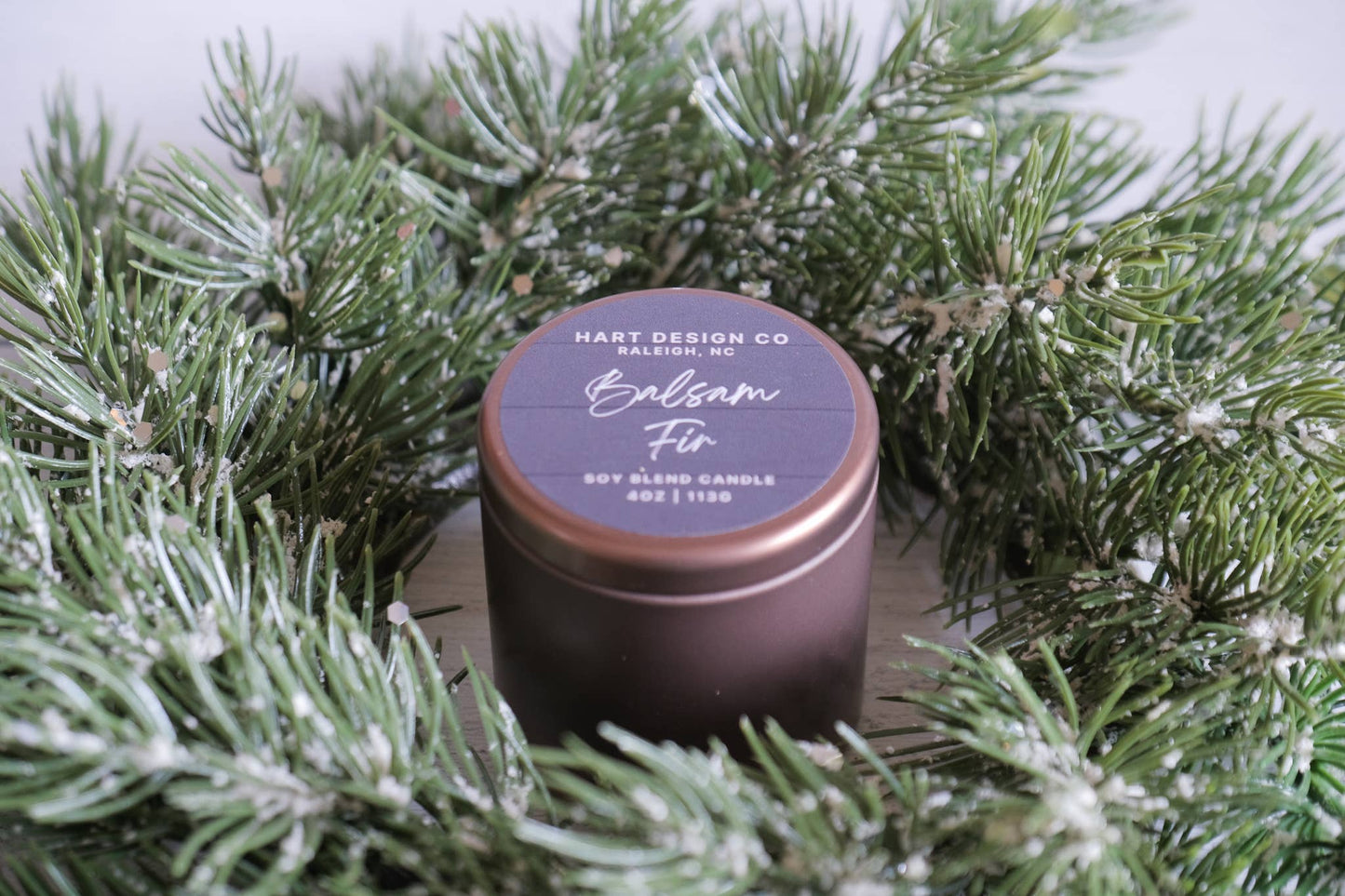 Balsam Fir 3 Wick Dough Bowl Candle