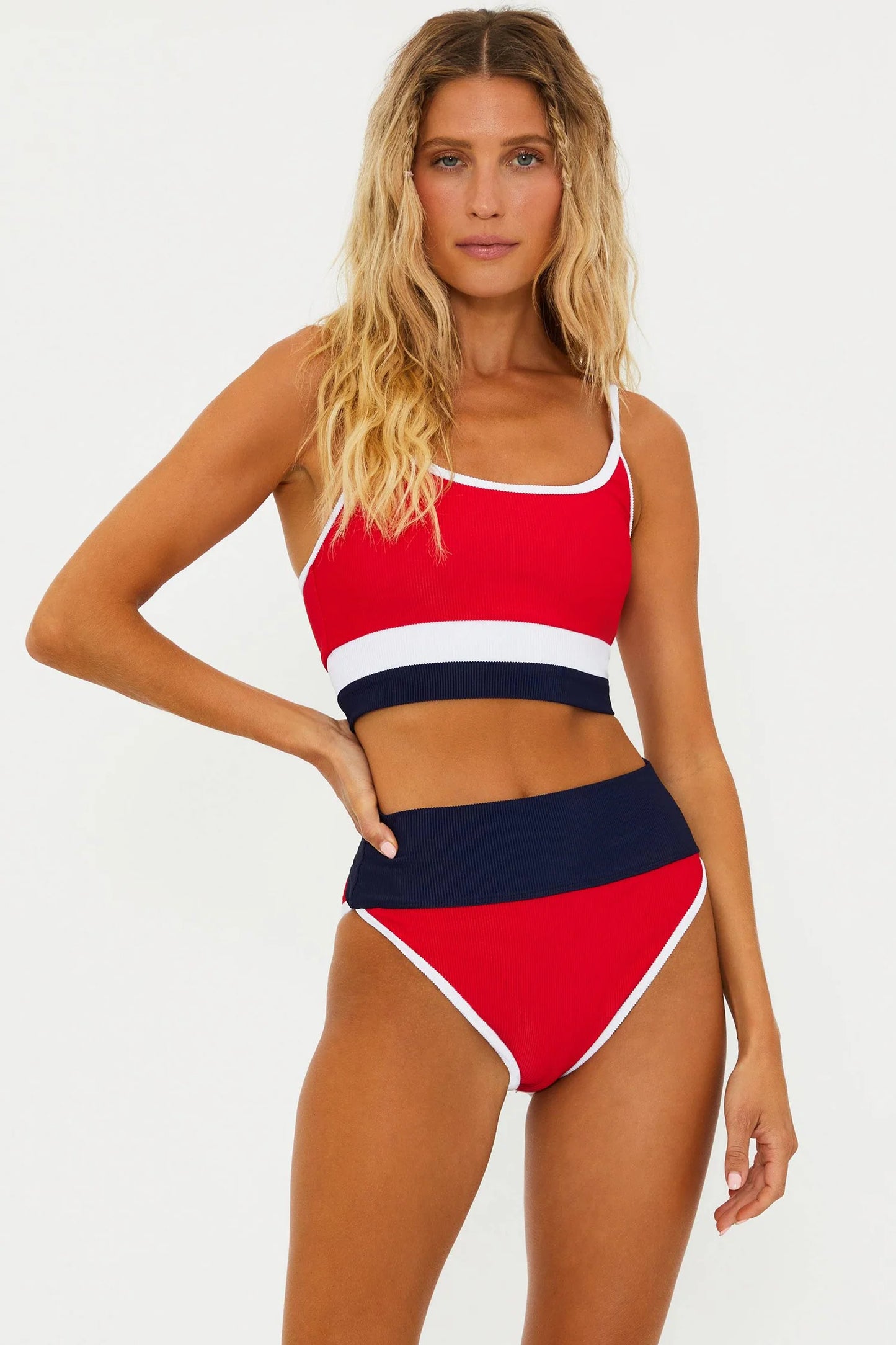 Eva Top - Americana Colorblock