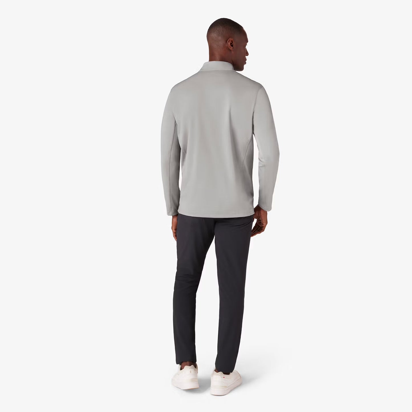 Keeton Quarter Zip - Nickel Heather