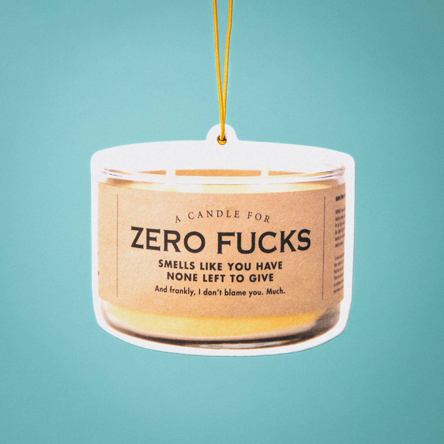 Zero Fucks Air Freshener