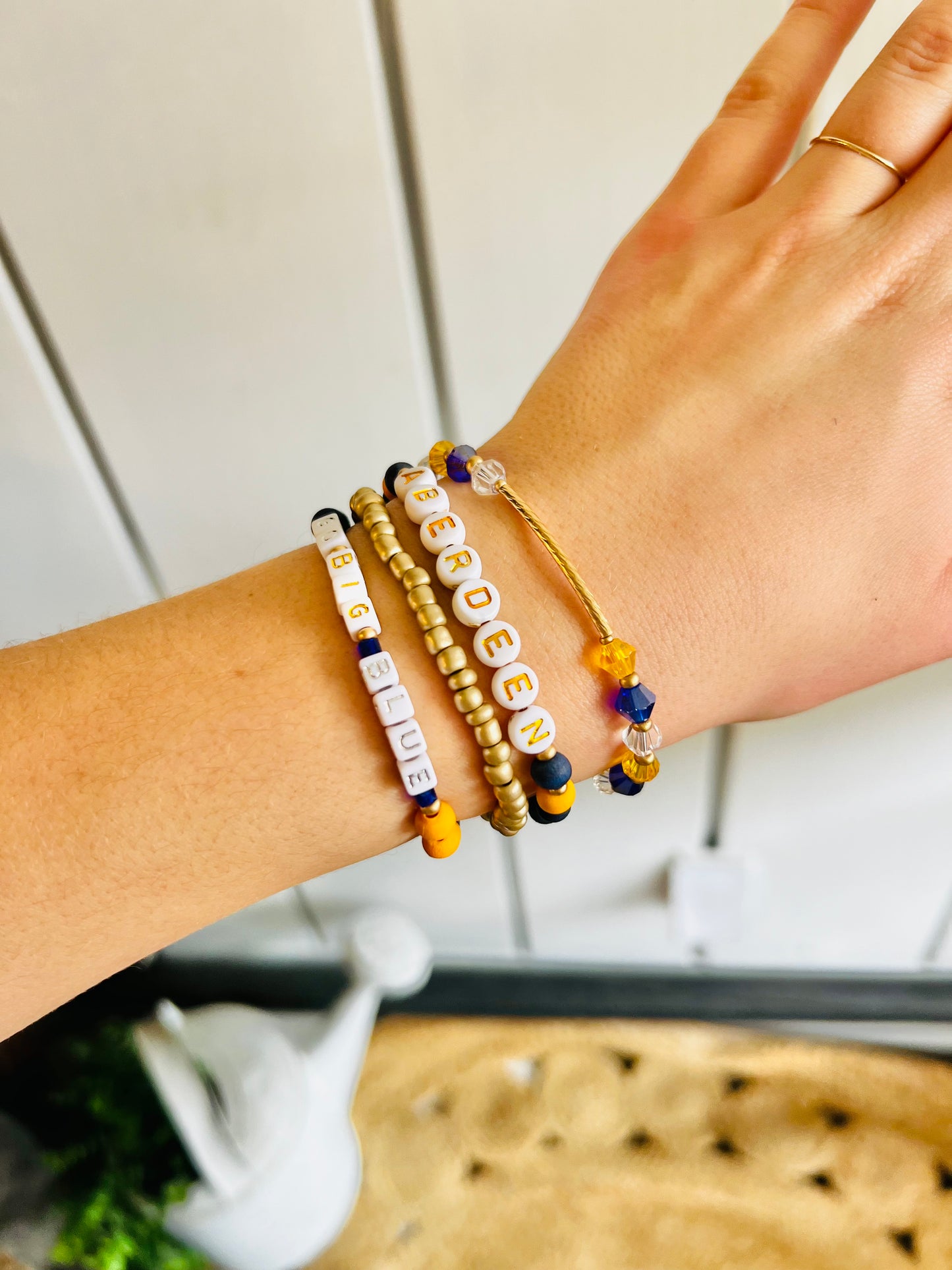 School Spirit Bracelet Stack - 4pk