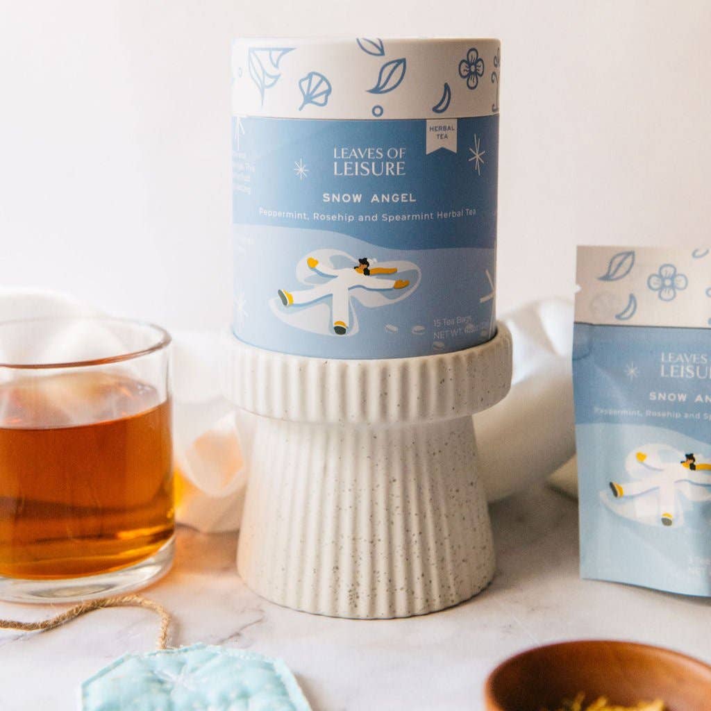 Snow Angel Herbal Tea: Canister (15 tea bags)