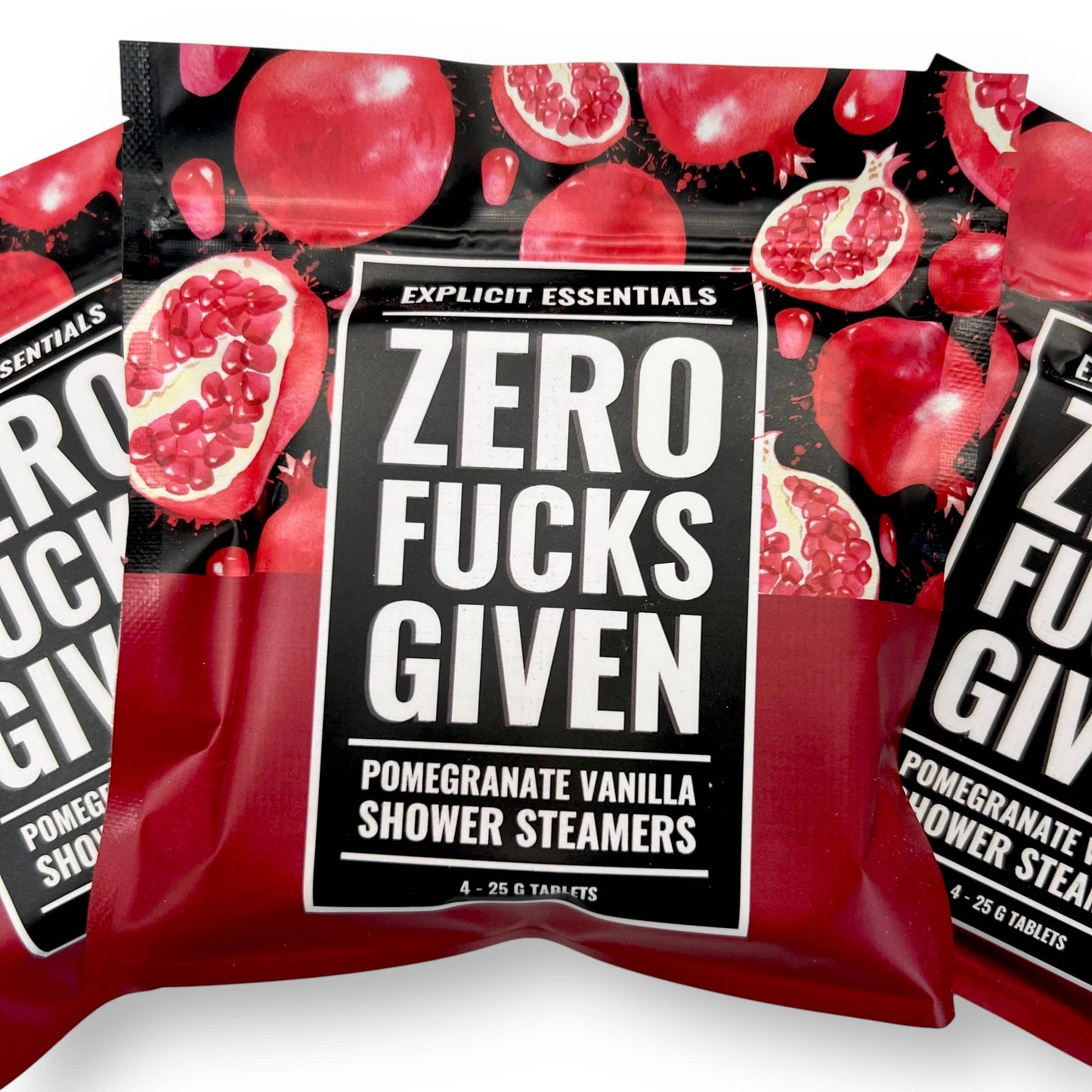 Zero Fucks Given Shower Steamers