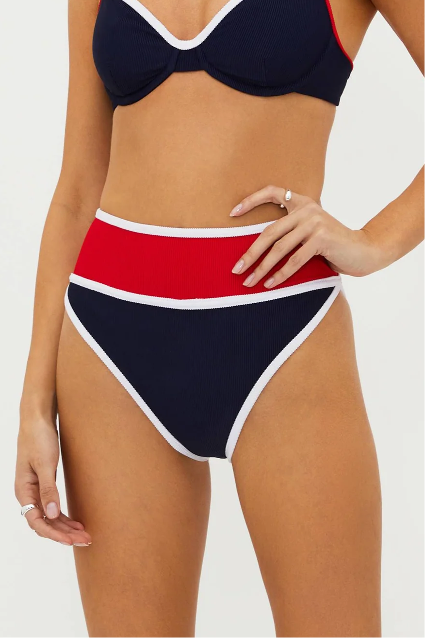 Carlotta Bottom - Americana Colorblock