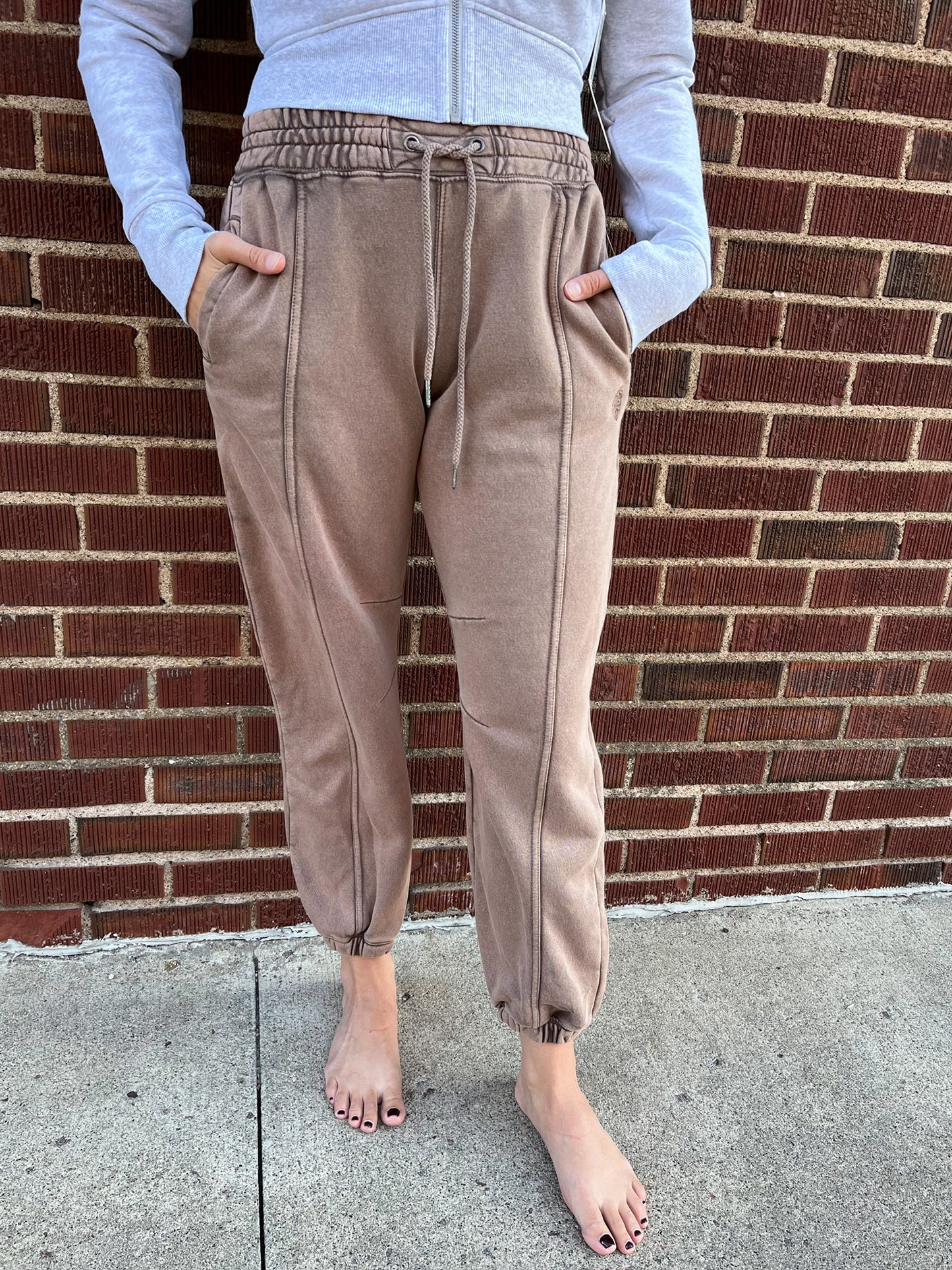 Sprint To The Finish Pant - Hickory