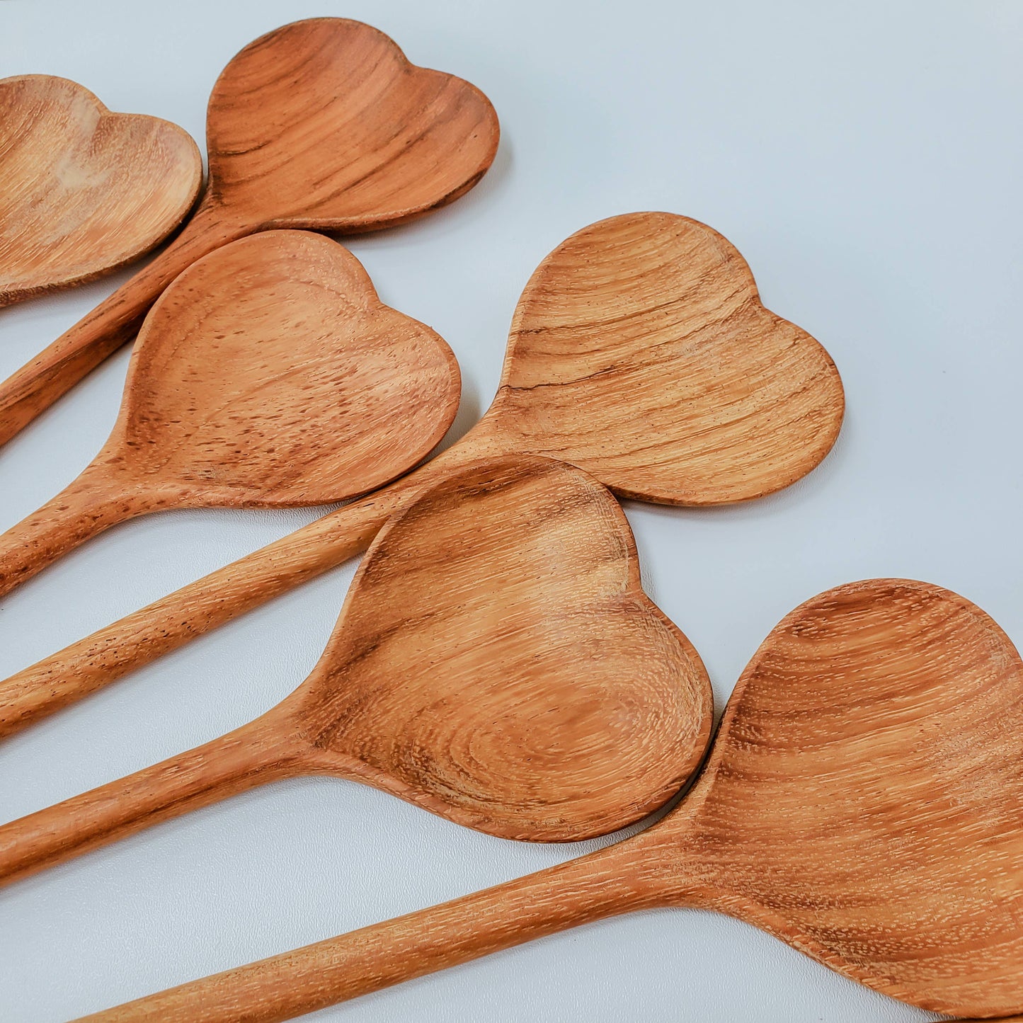 Love You - Wooden Heart Spoon