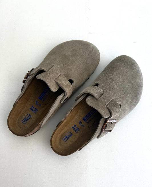 Boston Soft Footbed - Taupe Suede