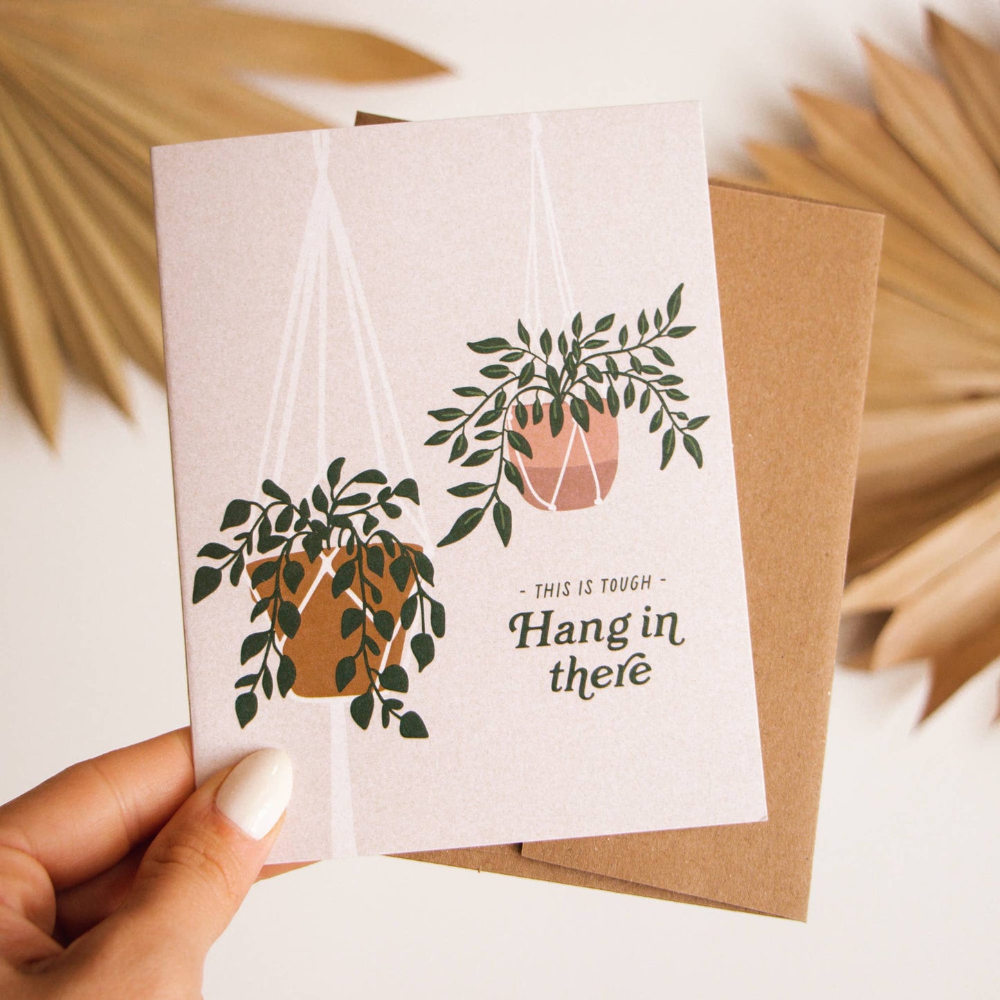 Hang in There Sympathy Greeting Card