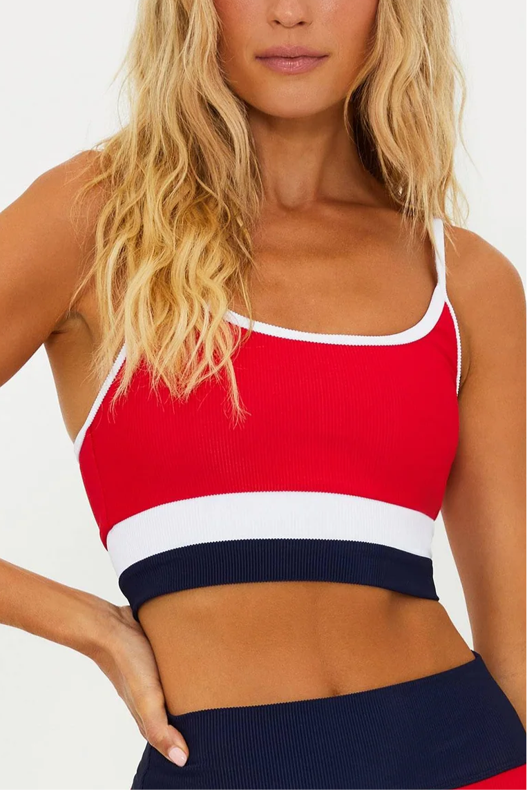 Eva Top - Americana Colorblock