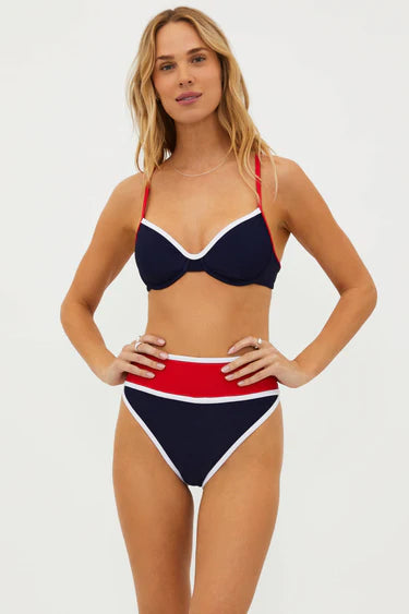 Kori Top - Americana Colorblock