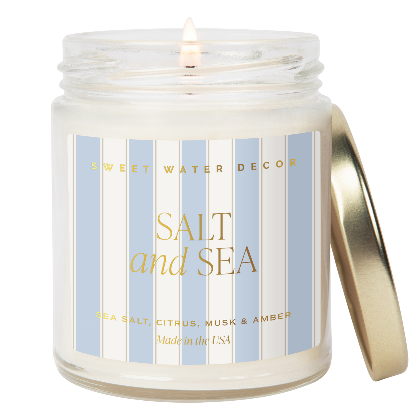 Salt and Sea 9oz Soy Candle