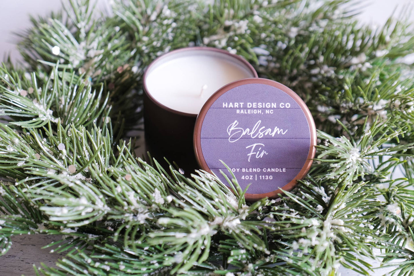 Balsam Fir 3 Wick Dough Bowl Candle