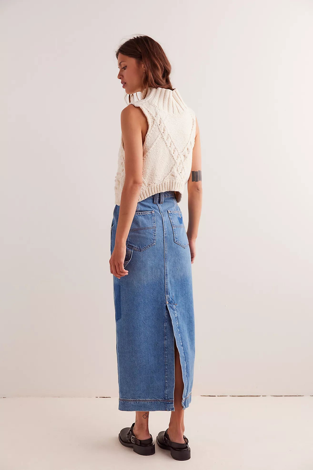 Francisco Denim Maxi - Head Over Heels