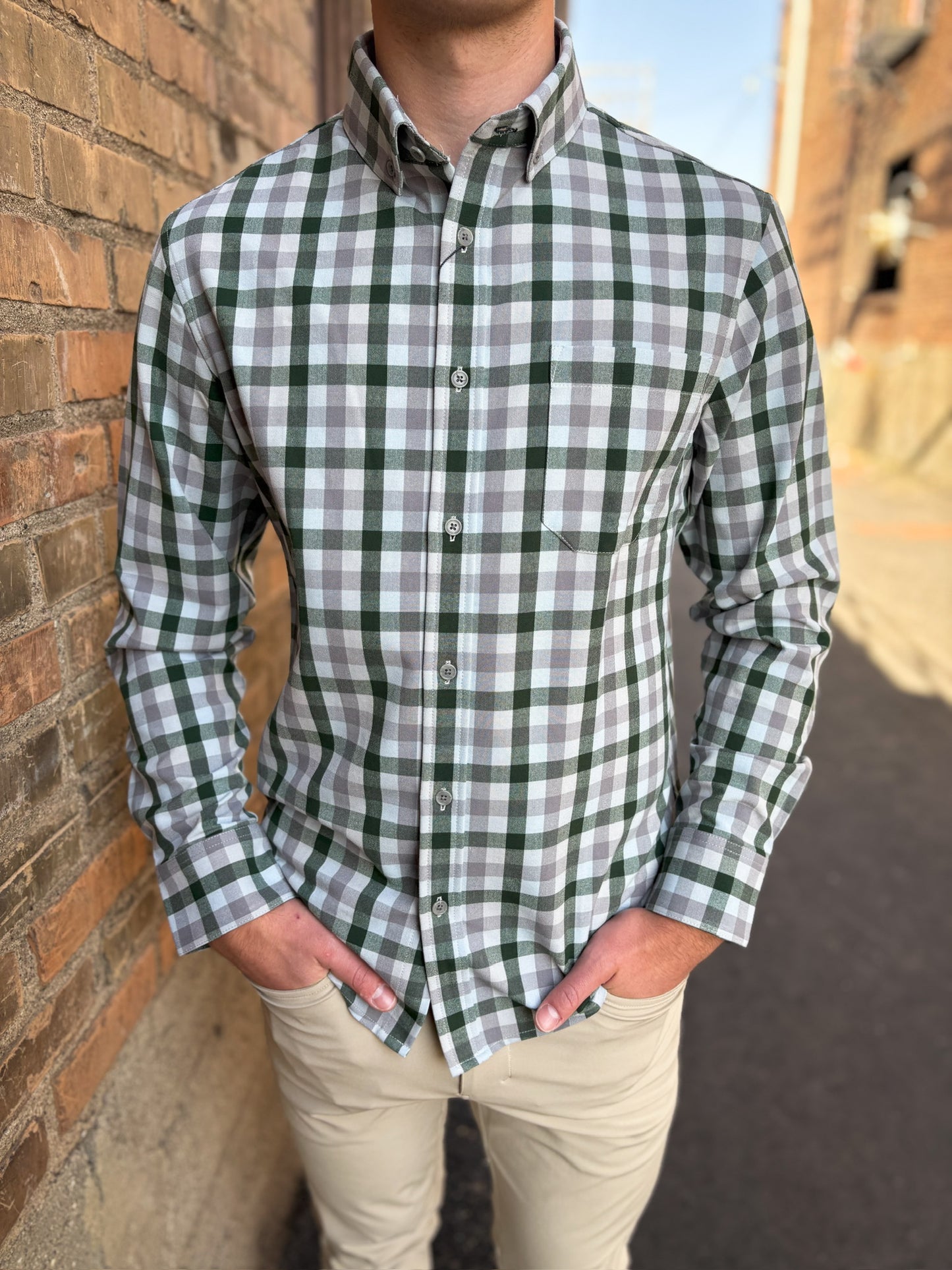 City Flannel - Spruce Multi Check