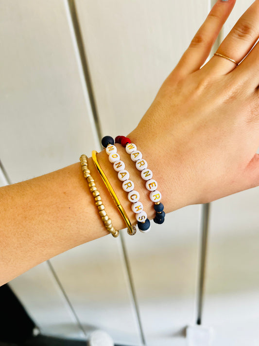 School Spirit Bracelet Stack - 4pk