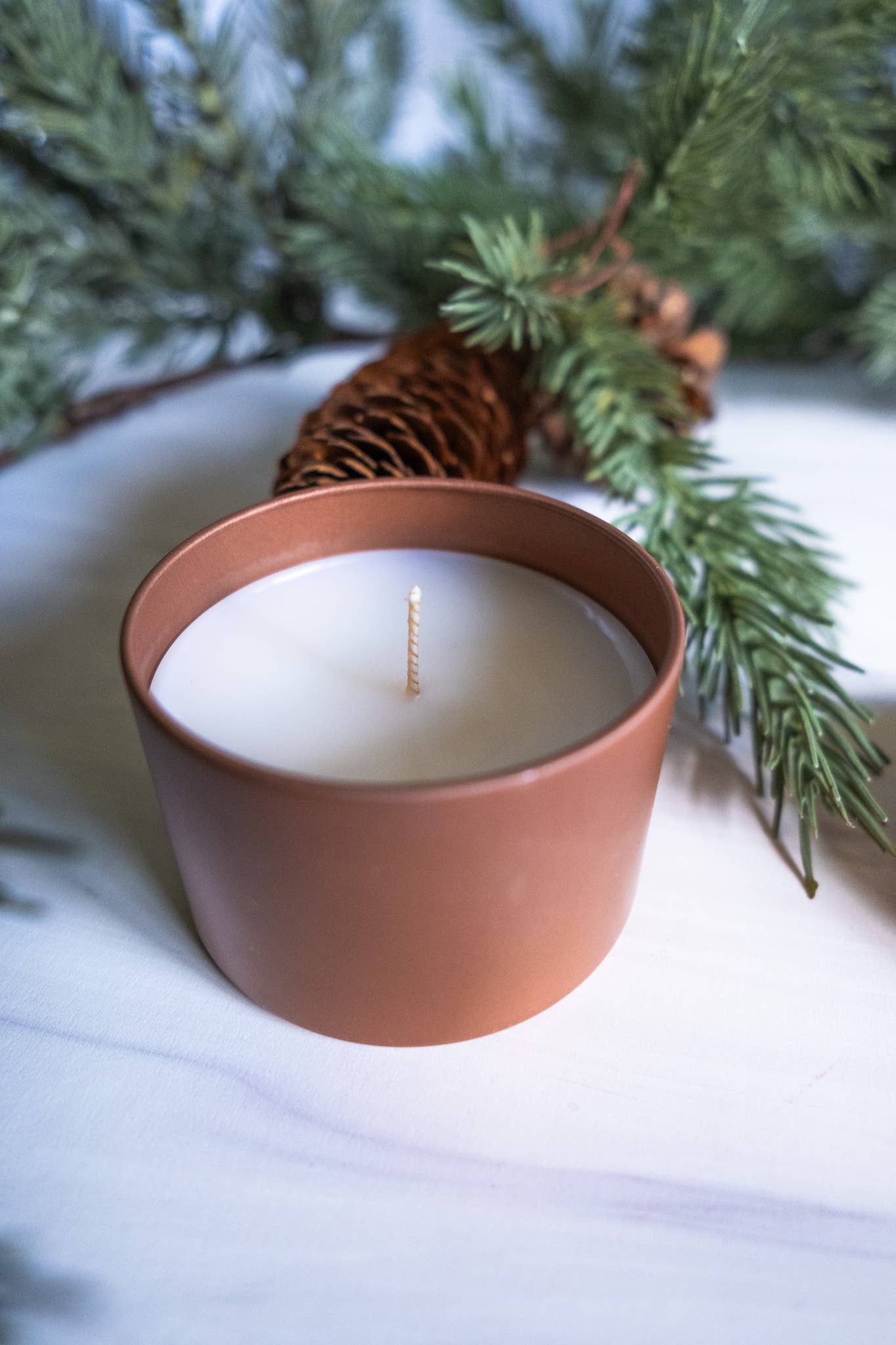 Mountain Spice 3 Wick Dough Bowl Candle