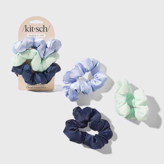 Cloud Scrunchies 3pc Set - Garden Bouquet