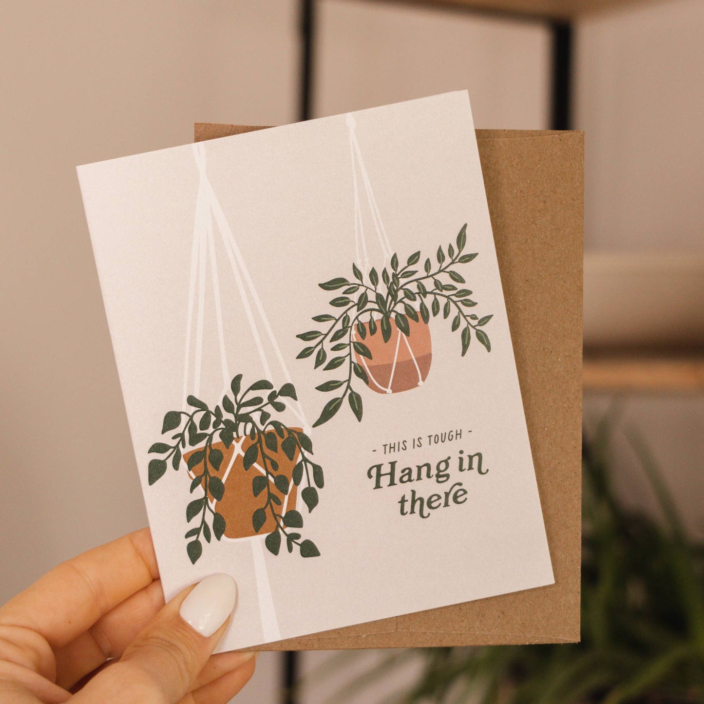 Hang in There Sympathy Greeting Card