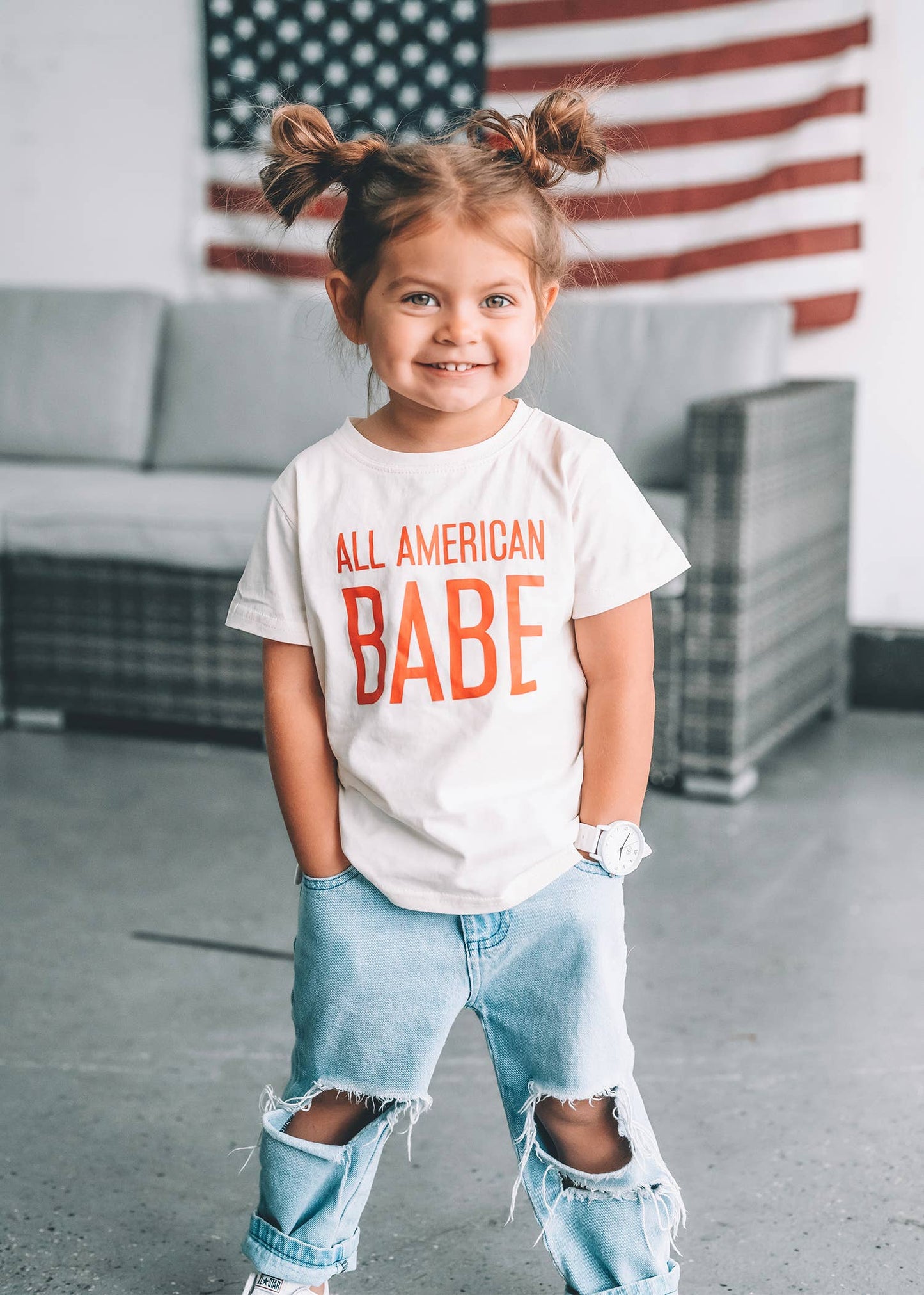 All American Babe - YOUTH SMALL