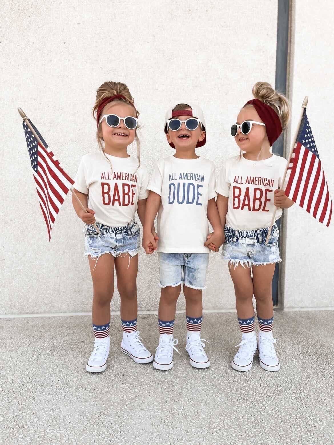 All American Babe - YOUTH SMALL