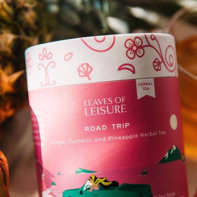 Road Trip Herbal Tea: Canister (15 tea bags)