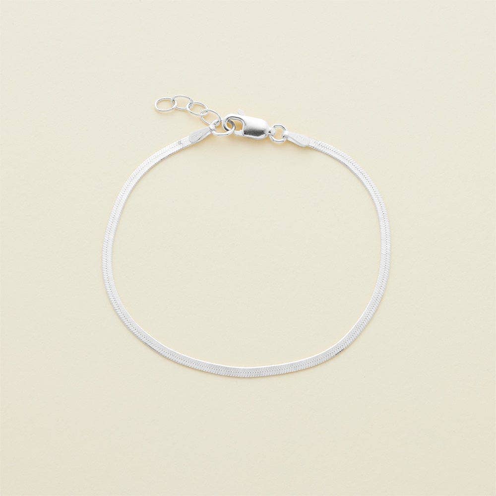 Hera Chain Bracelet Sterling Silver / 1.9mm / 8"