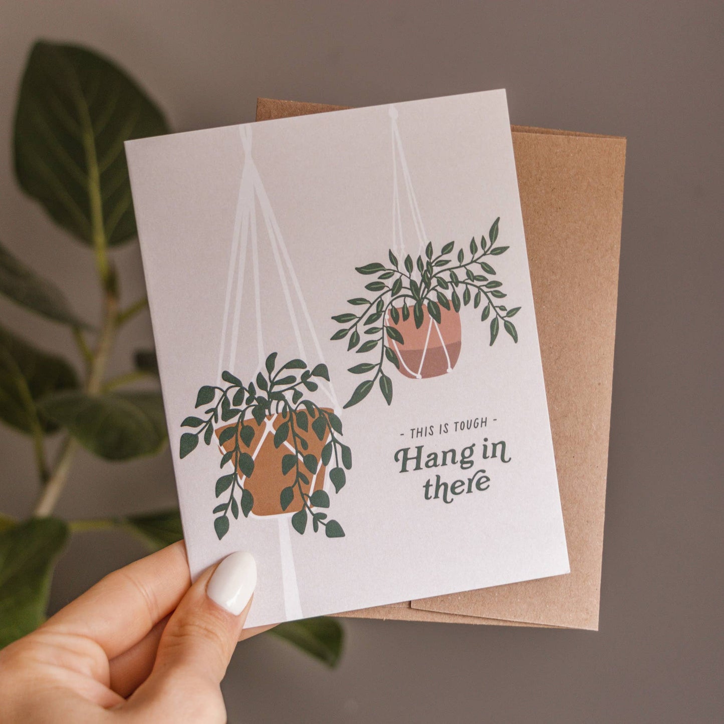 Hang in There Sympathy Greeting Card