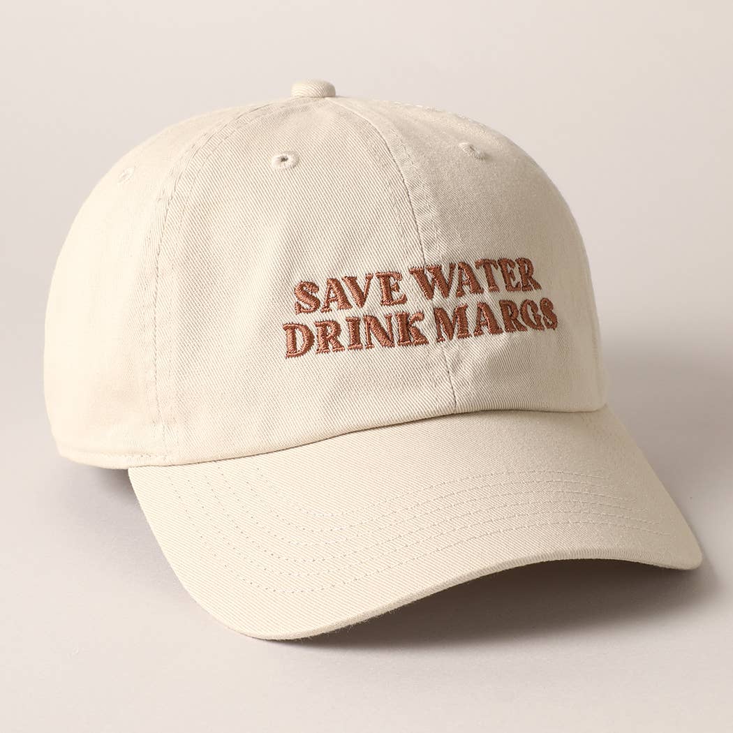 Save Water Drink Margs Baseball Cap