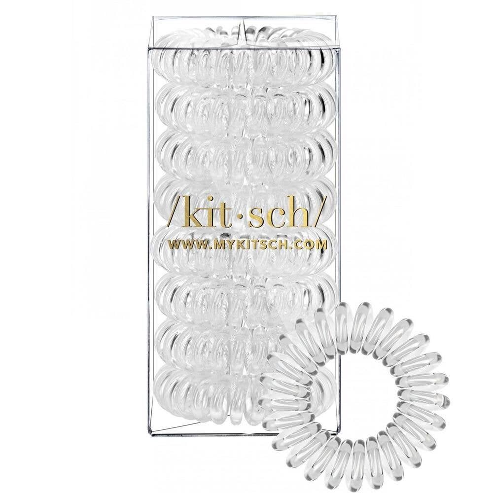 Hair Coils 8pk - Transparent