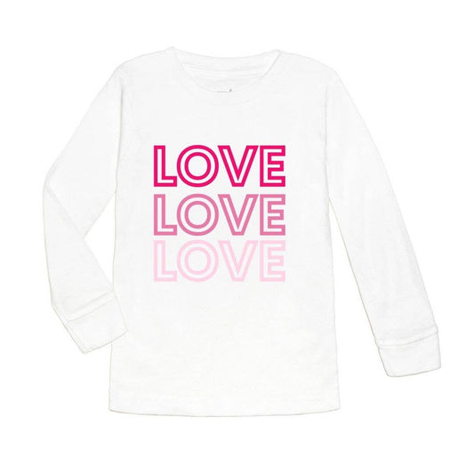 LOVE, LOVE, LOVE Long Sleeve Shirt