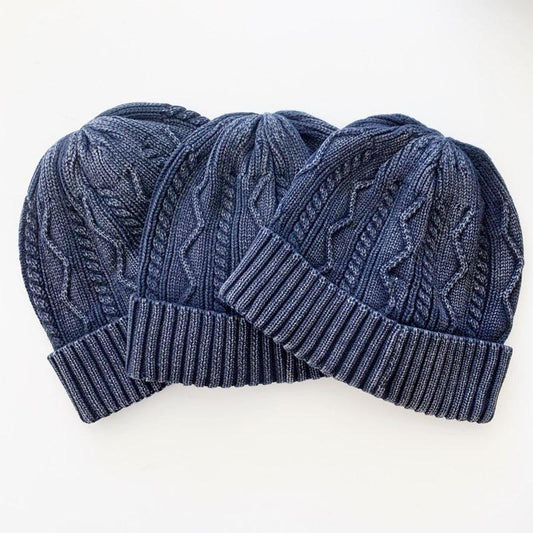 Stormi Washed Cable Beanie