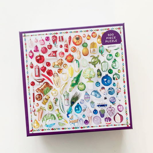 Rainbow Ornaments Puzzle