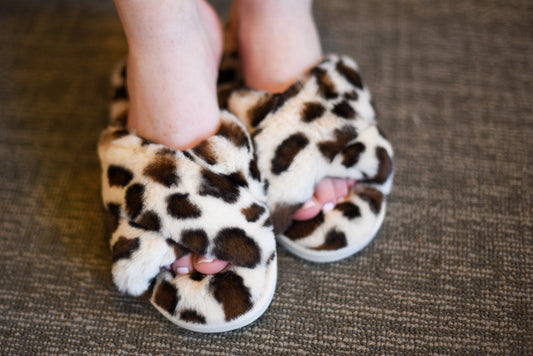 Aspen Slippers - Leopard