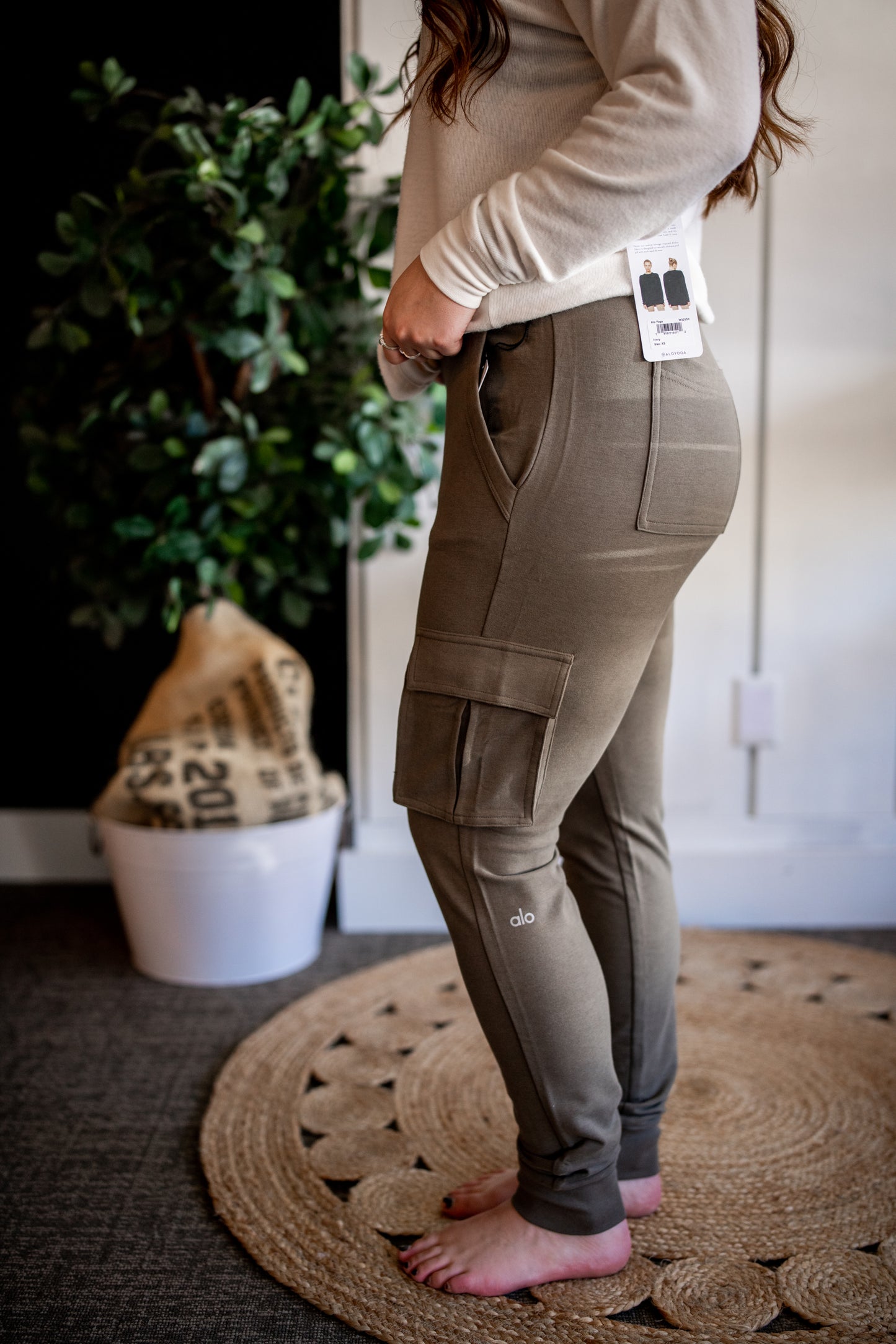 Unwind Cargo Pant - Olive Branch