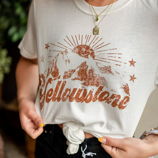 Yellowstone Tee - Natural