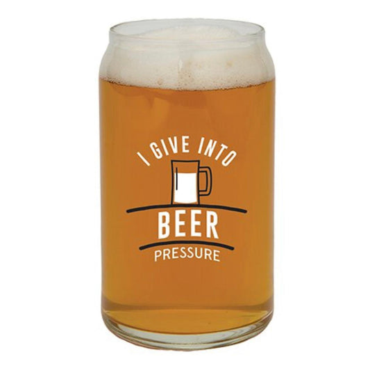 Beer Pressure 16oz Glass