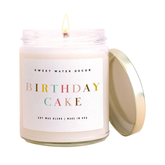 Birthday Cake Soy Candle