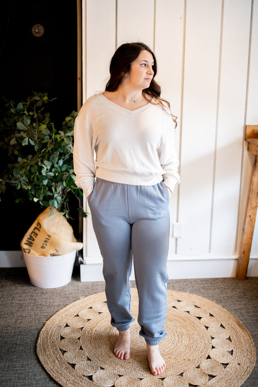 Accolade Sweatpant - Steel Blue