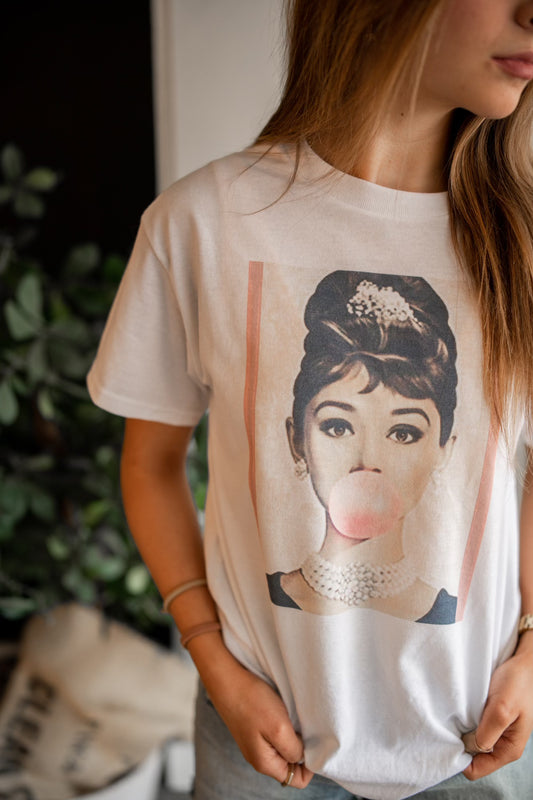 Audrey Hepburn Pop Tee