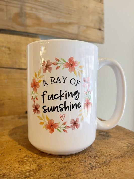 A Ray of Sunshine Ceramic Coffee Mug