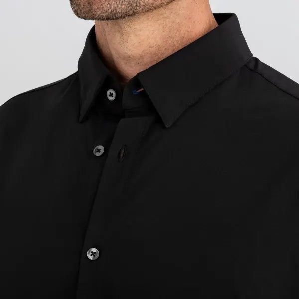 Black (Solid) SS Button Up