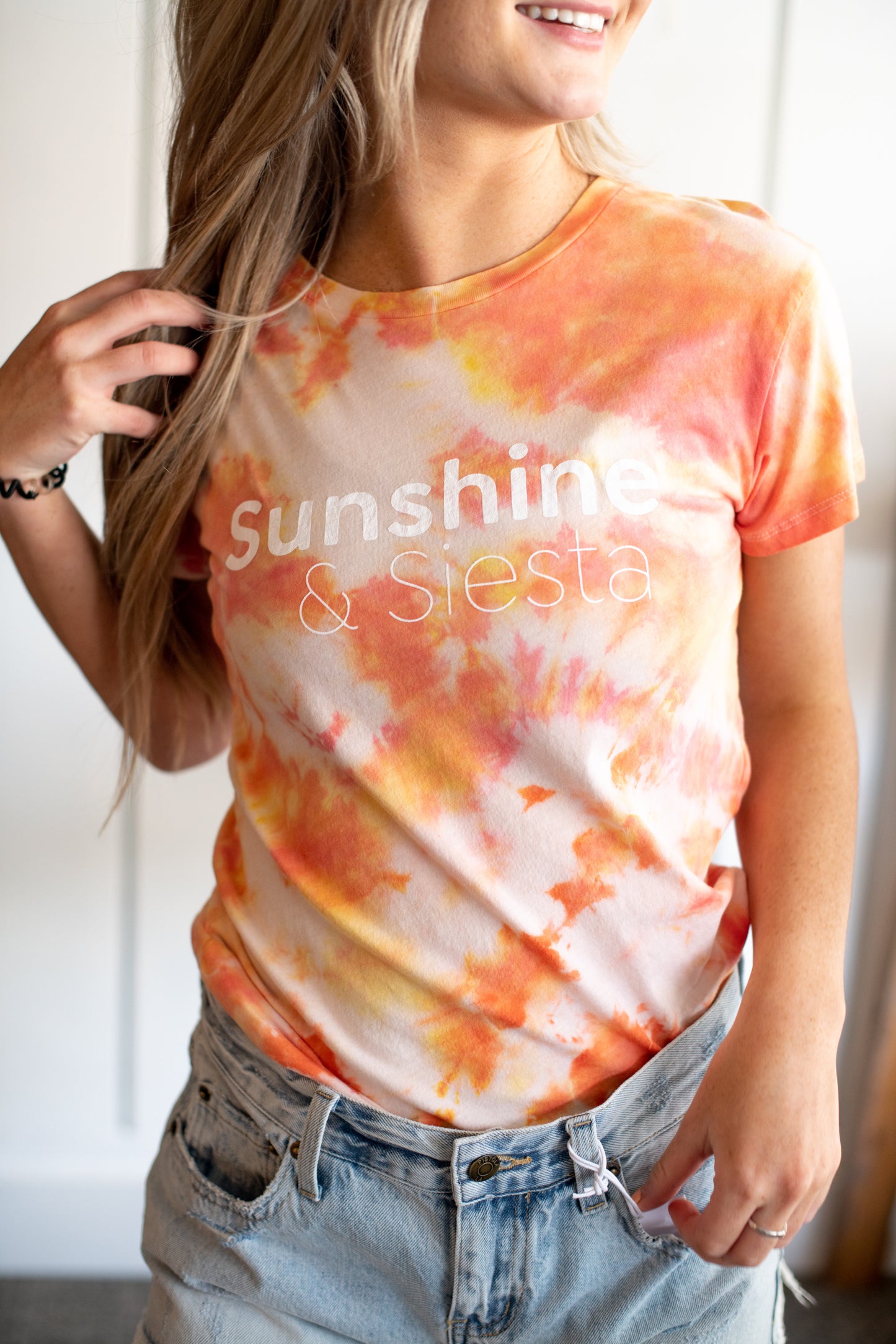 Sunshine & Siesta Tie-Dye Tee