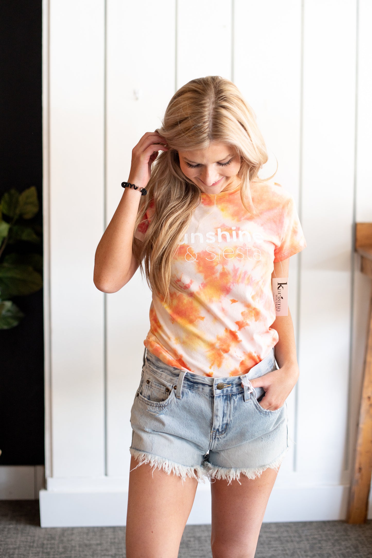 Sunshine & Siesta Tie-Dye Tee