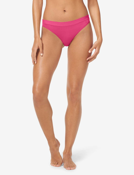 Women's Second Skin Thong - Raspberry Sorbet