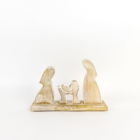 Nativity Wood Cutout